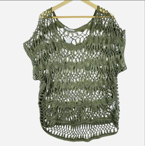 Grunge Goth Fairy Crochet Top - Picture 2 of 13